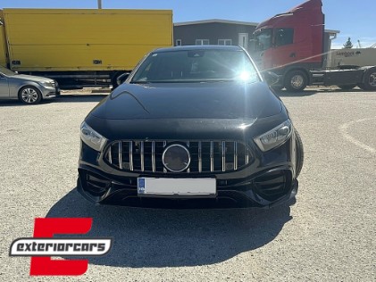 Bodykit & krovni spojler A45 AMG dizajn / Mercedes A-klasa W177 Hatchback (2018-12.2022), CBMBW177AMGH