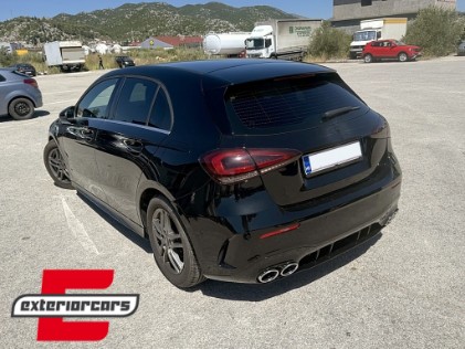 Bodykit & krovni spojler A45 AMG dizajn / Mercedes A-klasa W177 Hatchback (2018-12.2022), CBMBW177AMGH