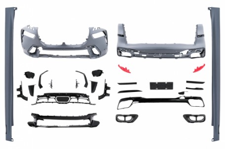 Bodykit M dizajn / BMW X7 G07 LCI (2023-), CBBMG07X7LCI