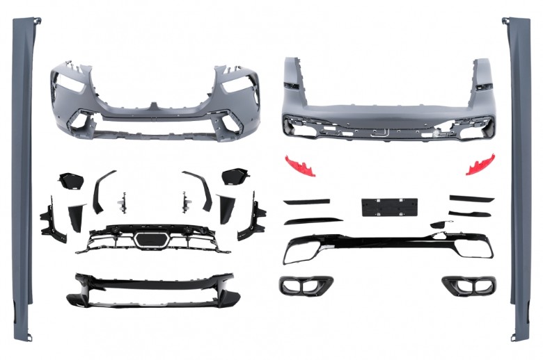Bodykit M dizajn / BMW X7 G07 LCI (2023-), CBBMG07X7LCI