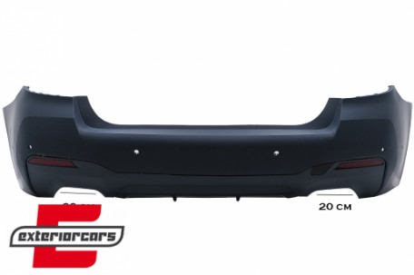Bodykit M paket dizajn pretvorba u G30 LCI 2020 dizajn / BMW serije 5 G30 (2017-2019), CBBMG30MTFL