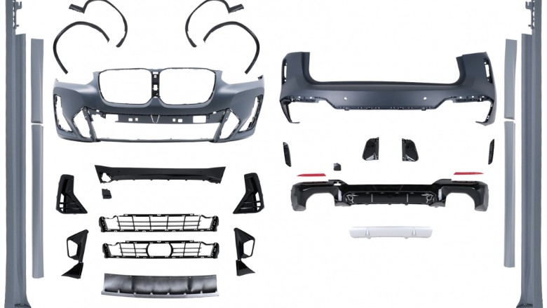 Bodykit M Sport dizajn / BMW X3 G01 LCI (2021-2024), CBBMX3G01LCIM