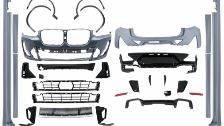 Bodykit M Sport dizajn / BMW X4 G02 LCI SUV (2021-2025), CBBMX4G02LCIM