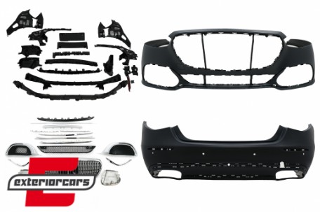 Bodykit Maybach dizajn (crna) / Mercedes S-klasa W223 limuzina (2020-), CBMBW223MBS63B
