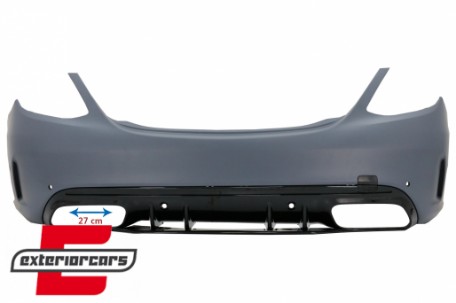 Bodykit & nastavci auspuha C63s Edition 1 dizajn / Mercedes C-klasa W205 limuzina (2014-2020), COCBMBW205AMGFLTY