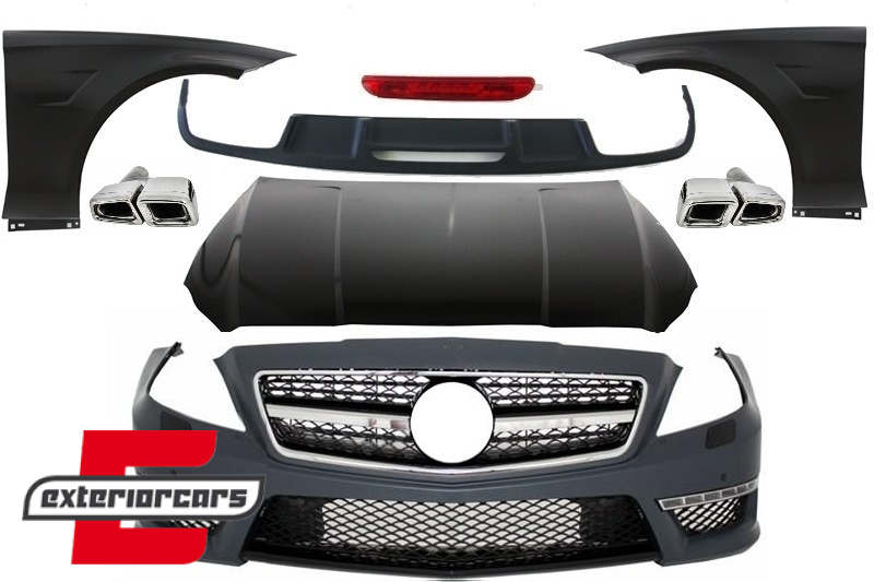 Bodykit & nastavci auspuha CLS63 AMG dizajn / Mercedes CLS W218 C218 limuzina (2011-2017), COCBMBW218AMG
