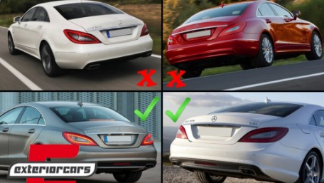 Bodykit & nastavci auspuha CLS63 AMG dizajn / Mercedes CLS W218 C218 limuzina (2011-2017), COCBMBW218AMG