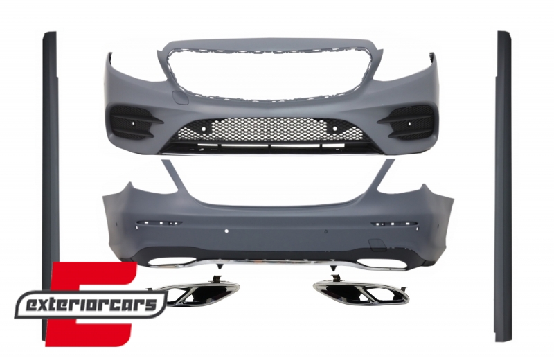Bodykit & nastavci auspuha E43 E53 AMG Sport line dizajn / Mercedes E-klasa W213 (2016-2019), COCBMBW213AMGSLTY