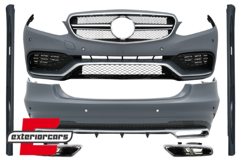 Bodykit & nastavci auspuha E63 AMG dizajn / Mercedes E-klasa W212 Facelift (2013-2016), COCBMBW212FAMGTY