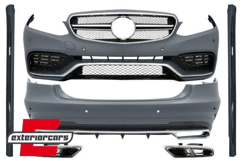 Bodykit & nastavci auspuha E63 AMG dizajn / Mercedes E-klasa W212 Facelift (2013-2016), COCBMBW212FAMGTY