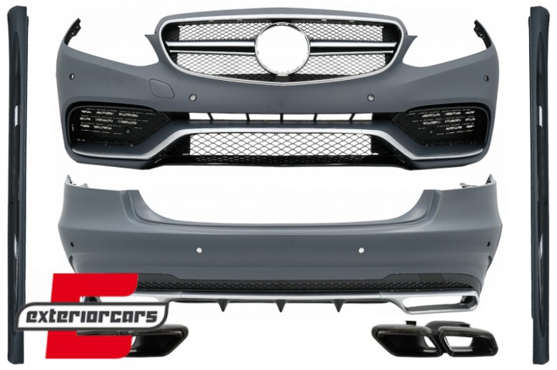 Bodykit & nastavci auspuha E63 AMG dizajn / Mercedes E-klasa W212 Facelift (2013-2016), COCBMBW212FAMGTYBB