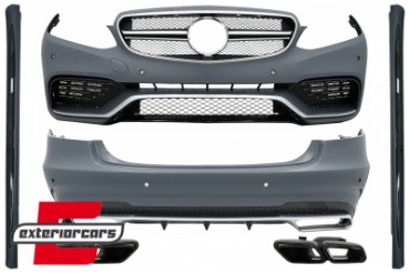 Bodykit & nastavci auspuha E63 AMG dizajn / Mercedes E-klasa W212 Facelift (2013-2016), COCBMBW212FAMGTYBB