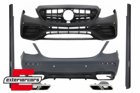 Bodykit & nastavci auspuha E63 AMG dizajn / Mercedes E-klasa W213 (2016-2019), COCBMBW213AMGCBE63S