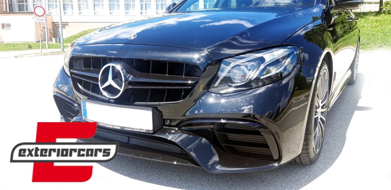 Bodykit & nastavci auspuha E63 AMG dizajn / Mercedes E-klasa W213 (2016-2019), COCBMBW213AMGCBE63S
