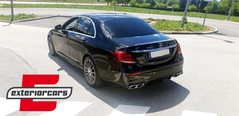 Bodykit & nastavci auspuha E63 AMG dizajn / Mercedes E-klasa W213 (2016-2019), COCBMBW213AMGCBE63S