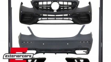 Bodykit & nastavci auspuha E63 AMG dizajn / Mercedes E-klasa W213 (2016-2019), COCBMBW213AMGCBE63SB