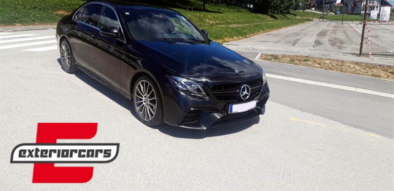 Bodykit & nastavci auspuha E63 AMG dizajn / Mercedes E-klasa W213 (2016-2019), COCBMBW213AMGCBE63SB