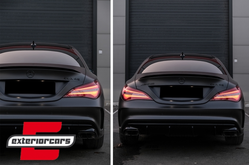 Bodykit & nastavci auspuha Facelift CLA45 AMG dizajn / Mercedes CLA C117 W117 (2013-2018), CBMBW117AMG
