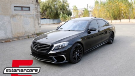 Bodykit & nastavci auspuha S63 AMG Chrome Special Edition / Mercedes Benz W222 S-klasa (2013-06.2017), COCBMBW222AMGS63CBB