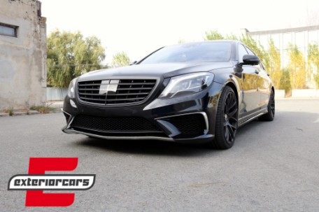 Bodykit & nastavci auspuha S63 AMG Chrome Special Edition / Mercedes Benz W222 S-klasa (2013-06.2017), COCBMBW222AMGS63CBB