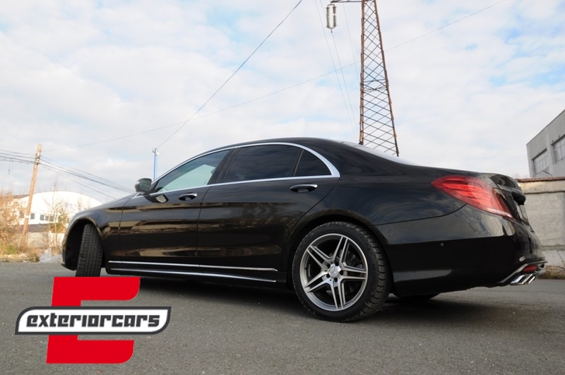 Bodykit & nastavci auspuha S63 AMG Chrome Special Edition / Mercedes Benz W222 S-klasa (2013-06.2017), COCBMBW222AMGS63CBB