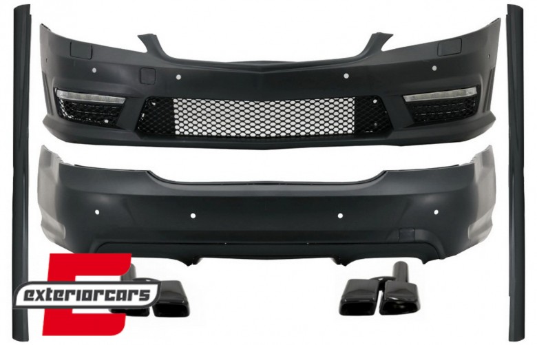 Bodykit & nastavci auspuha S63 AMG dizajn / Mercedes S-klasa W221 (2005-2011) LWB, COCBMBW221AMGTYNB