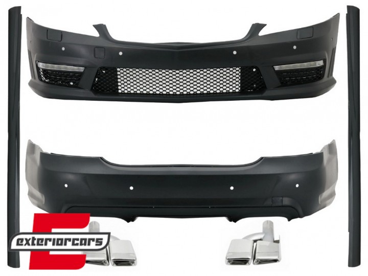 Bodykit & nastavci auspuha S63 AMG dizajn / Mercedes S-klasa W221 (2005-2013) LWB, COCBMBW221AMGS63