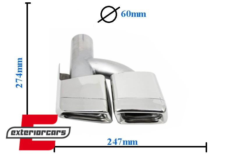Bodykit & nastavci auspuha S63 AMG dizajn / Mercedes S-klasa W221 (2005-2013) LWB, COCBMBW221AMGS63