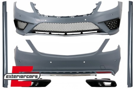 Bodykit & nastavci auspuha S63 AMG dizajn / Mercedes S-klasa W222 (2013-06.2017), COCBMBW222AMGS65TYB