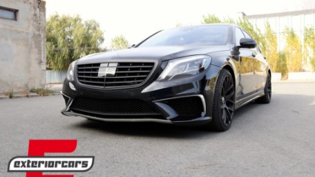 Bodykit & nastavci auspuha S65 AMG Chrome Special Edition / Mercedes W222 S-klasa (2013-06.2017), COCBMBW222AMGS63CB5