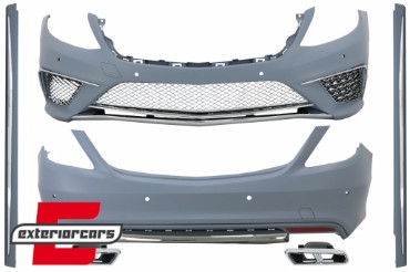 Bodykit & nastavci auspuha S65 AMG dizajn / Mercedes S-klasa W222 (2013-06.2017), CBMBW222AMGS65AP