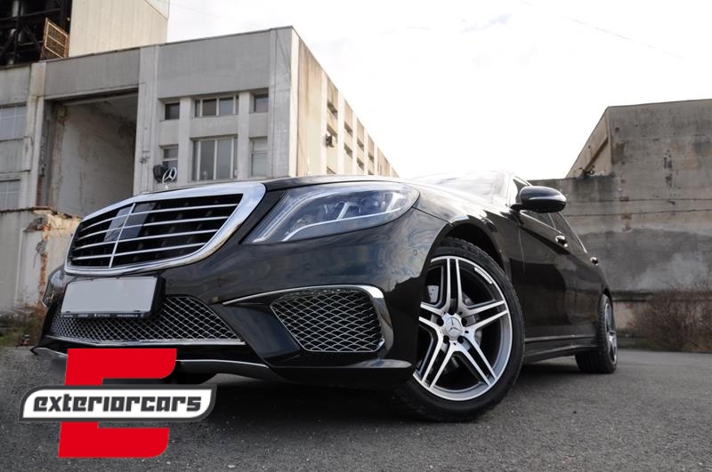 Bodykit & nastavci auspuha S65 AMG dizajn / Mercedes W222 S-klasa (2013-07.2017), COCBMBW222AMGS65