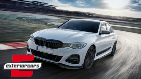 Bodykit nastavci M-Performance dizajn (piano crna) / BMW serije 3 G20 limuzina G21 karavan (2018-06.2022), 40422