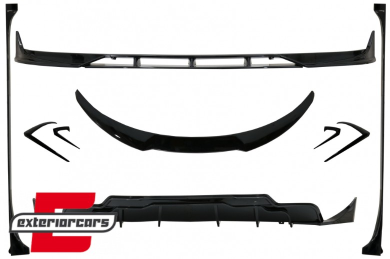 Bodykit nastavci (piano crna) / Tesla Model 3 (2017-), CBTSLM3