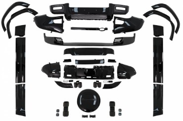 Bodykit (piano crna) / Land Rover Defender SUV L663 (2019-), CBLRDFL663