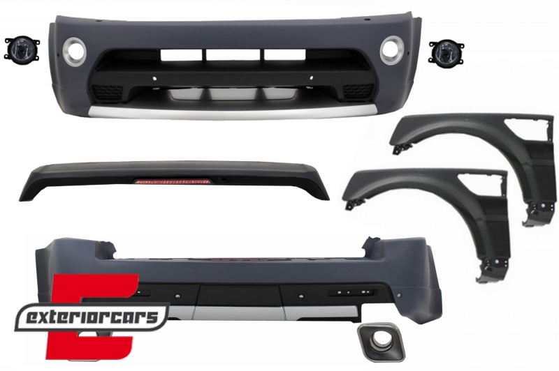 Bodykit & prednji blatobrani Autobiography dizajn / Range Rover Sport L320 Facelift (2009-2013), COCBRRSFL