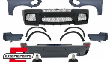 Bodykit & prednji blatobrani & nastavci auspuha X5M M-dizajn / BMW X5 E70 (2007-2013), COCBBME70MFFGJET24