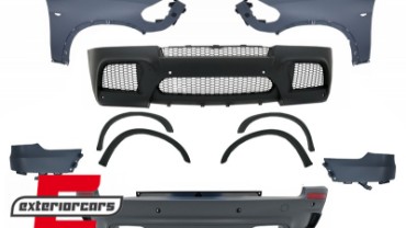 Bodykit & prednji blatobrani X5M M-dizajn / BMW X5 E70 (2007-2013), COCBBME70MFF