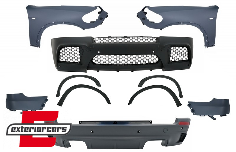 Bodykit & prednji blatobrani X5M M-dizajn / BMW X5 E70 (2007-2013), COCBBME70MFF