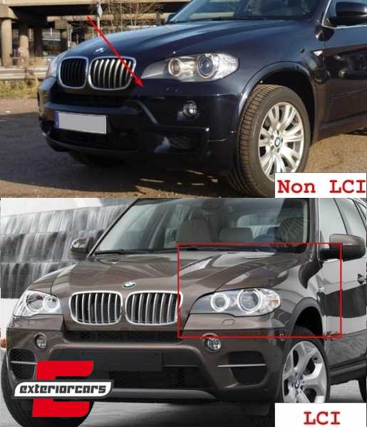 Bodykit & prednji blatobrani X5M M-dizajn / BMW X5 E70 (2007-2013), COCBBME70MFF