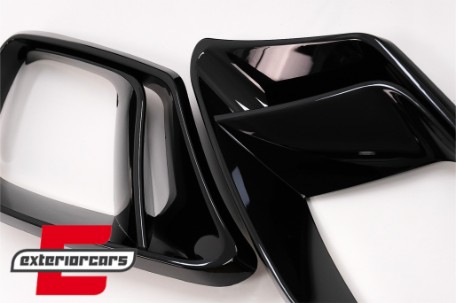 Bodykit prednji lip & difuzor zraka (piano crna) / Mercedes S-klasa W222 Facelift S65 S63 (07.2017-08.2020), CBMBW222S63FB