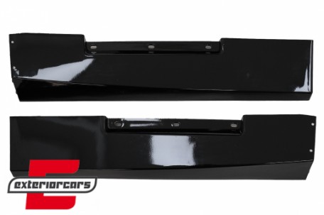 Bodykit prednji lip & difuzor zraka (piano crna) / Mercedes S-klasa W222 Facelift S65 S63 (07.2017-08.2020), CBMBW222S63FB
