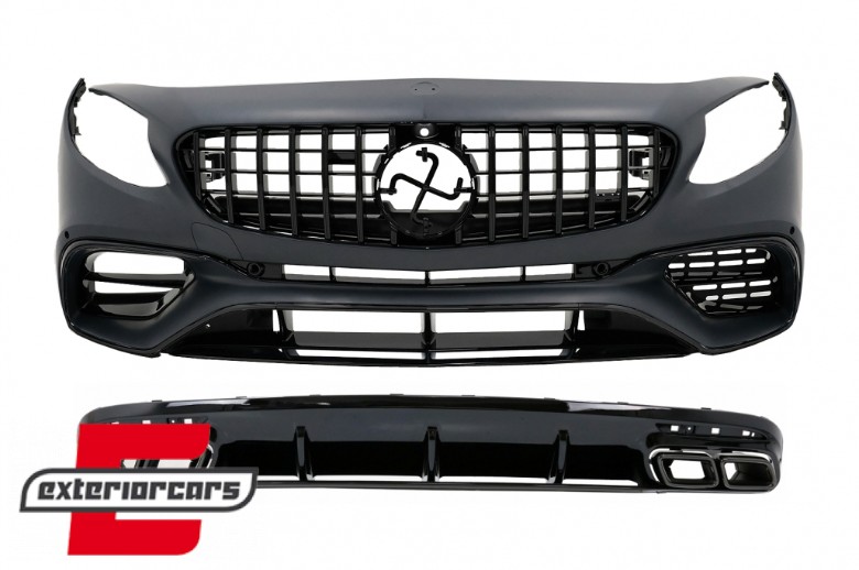 Bodykit S63 AMG dizajn (crna) / Mercedes S-klasa Coupe C217 Sport Line (2015-2021), CBMBC217S63B