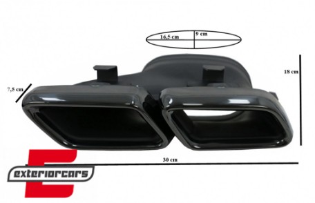 Bodykit S63 AMG dizajn (crna) / Mercedes S-klasa Coupe C217 Sport Line (2015-2021), CBMBC217S63BC