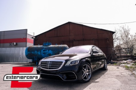 Bodykit S63 AMG dizajn / Mercedes S-klasa W222 Facelift (06.2017- 08.2020), CBMBW222AMGS63FBT