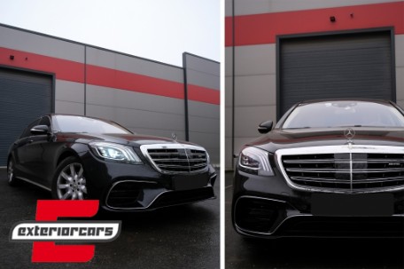 Bodykit S63 AMG Facelift dizajn / Mercedes S-klasa W222 Facelift (2013-08.2020), CBMBW222AMGS63FAP