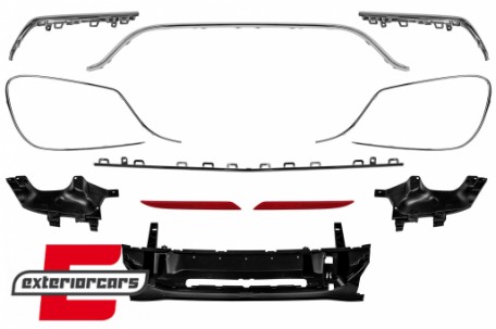 Bodykit S63 AMG Facelift dizajn / Mercedes S-klasa W222 Facelift (2013-08.2020), CBMBW222AMGS63FAP