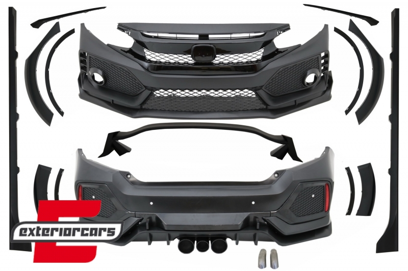 Bodykit Type-R dizajn / Honda Civic MK10 FC FK (2016-2021), CBHOCIFK