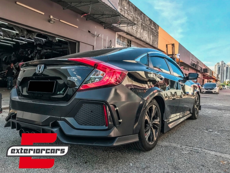 Bodykit Type-R dizajn / Honda Civic MK10 FC FK (2016-2021), CBHOCIFK