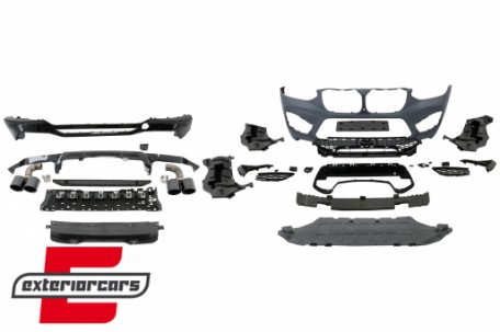 Bodykit X4M Competition dizajn / BMW X4 SUV G02 (2018-2020), CBBMX4G02M
